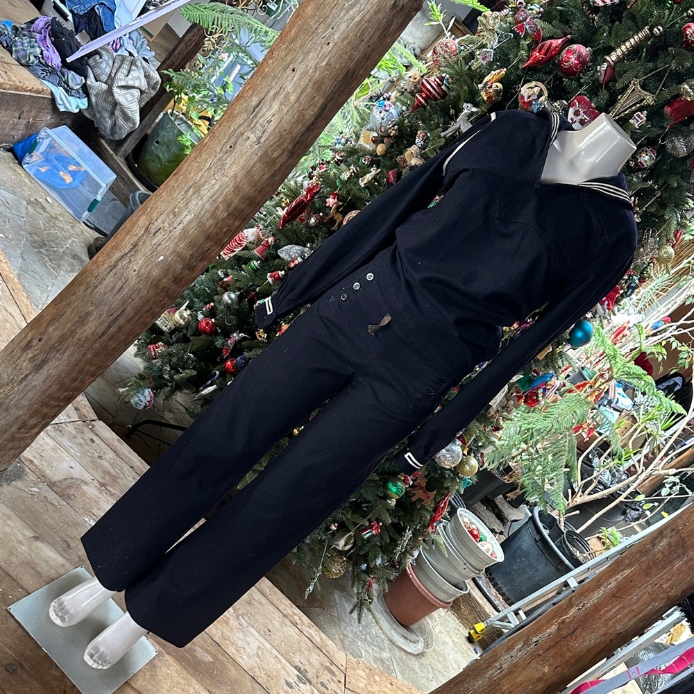 Classic Navy Sailor Jumpsuit